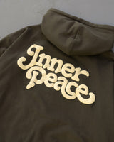 the inner peace logo zip hoodie