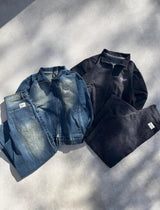 Over dye buggy denim