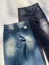 Over dye buggy denim