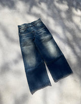 Over dye buggy denim