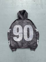 Numbering With Star Logo 拉鍊連帽衫