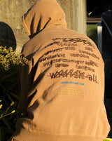 Genzai Vanish徽標拉鍊連帽衫