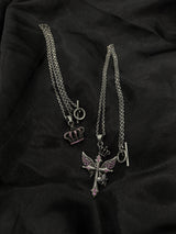 Tiara Logo Vintage Necklace