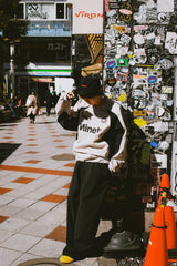 시티 로고 나일론 풀오버