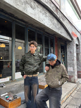 real tree short blouson