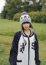 X9090 9STAR EARFLAP BEANIE