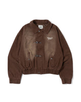 universal logo corduroy fireman jacket