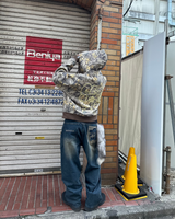 Doodle logo assorted zip hoodie