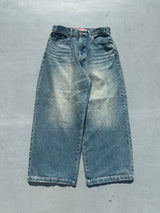 No Drag Slub Buggy Denim Pants