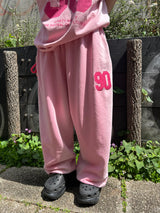 90 Numbering Sprayed Sweat Pants