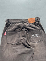 No Drag Slub Buggy Denim Pants