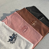 國王徽標色素T卹