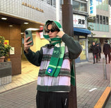 Chain zip up knit outer