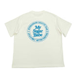foaming circle logo tee
