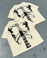 Dot Bone Thermal Henley Neck Tee