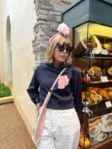 Knit shoulder 2way back