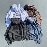 CMT ruler pigment zip hoodie