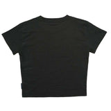 Cropped metal logo Tee