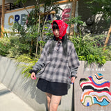 OMBRE襯衫對接L/S T卹