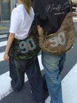 Numbering Assort Shoulder Bag