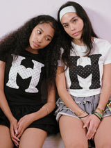 H dot Assortment cropped Tee