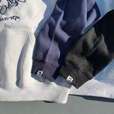 Hand drawing ruler raglan hoodie