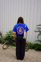 foaming circle logo tee