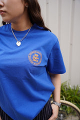 foaming circle logo tee