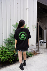foaming circle logo tee