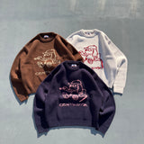 손 그리기 통치자 니트