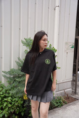 foaming circle logo tee