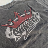 國王徽標色素T卹