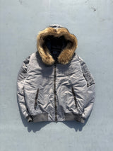 Washed Bomber Jacket