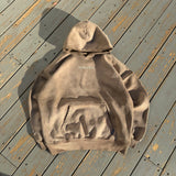 色素渐层连帽衫