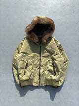 Washed Bomber Jacket