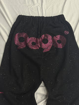 90 Logo Glitter Sweat Pants