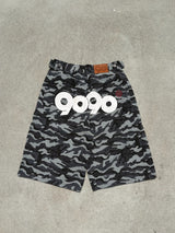 9090 OG Logo 涂漆沙滩短裤