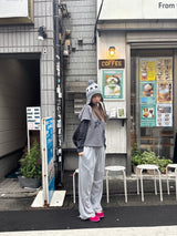 X9090 9STAR LAYERED HOOD LS TEE