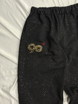 90 Logo Glitter Sweat Pants