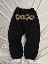 90 Logo Glitter Sweat Pants