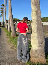 CMT ruler baggy pants