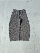 9090 OG Logo Painted Denim Pants