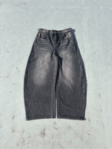 9090 OG Logo Painted Denim Pants