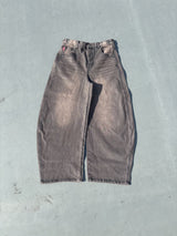 9090 OG Logo Painted Denim Pants