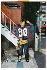 Numbering Logo Zip Hoodie