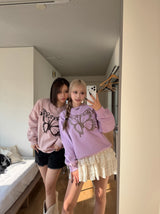 Front butterfly logo sweat