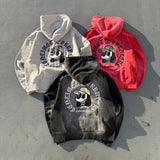 Cross ruler zip hoodie