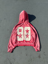 Numbering Logo Zip Hoodie