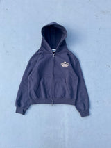 Crown Logo Zip Hoodie