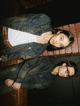 웨이브 클래식 데님 재킷